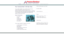Desktop Screenshot of americanplumbingba.com