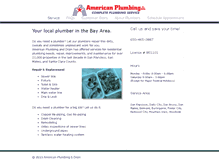 Tablet Screenshot of americanplumbingba.com
